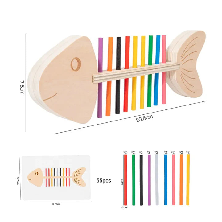 Finley Fish - Stimuleert creativiteit & motoriek terwijl je kind speelt